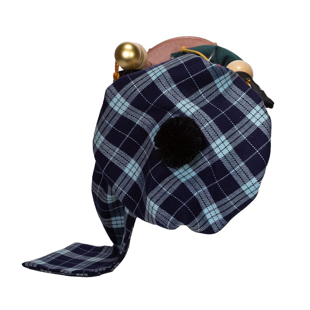 Kurt Adler 17.3-Inch Steinbach Scottish Santa Nutcracker