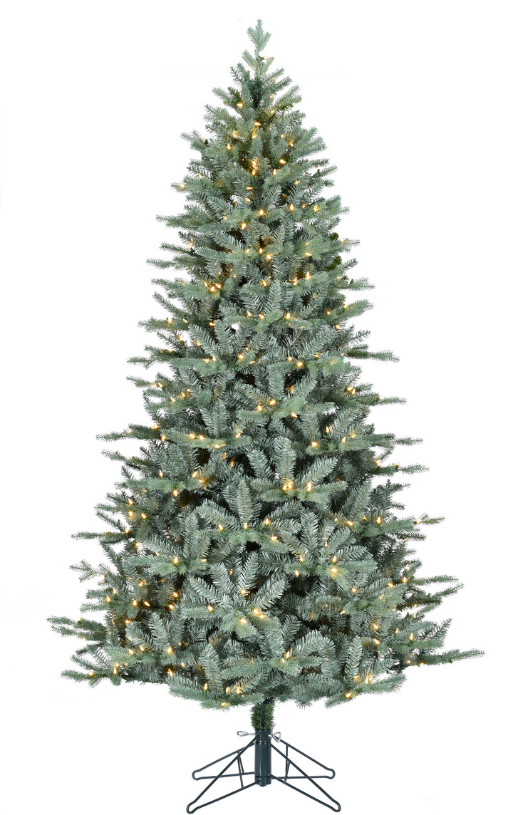 Sterling 7.5 ft. Pre Lit Warm White LED Blue Spruce Tree