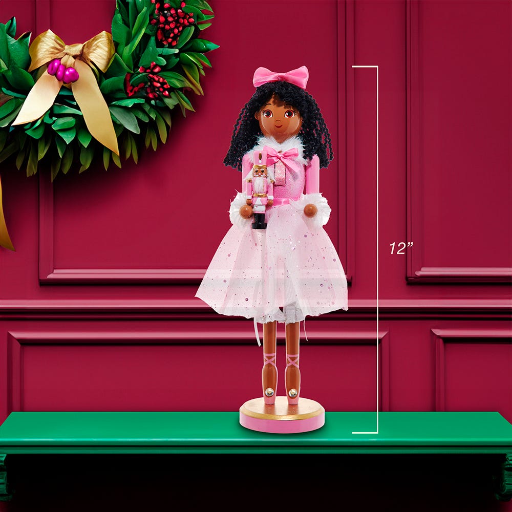 Kurt Adler 12-Inch African American Clara Nutcracker