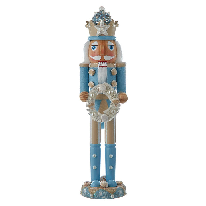 Kurt Adler 15-Inch Wooden Beach Nutcracker