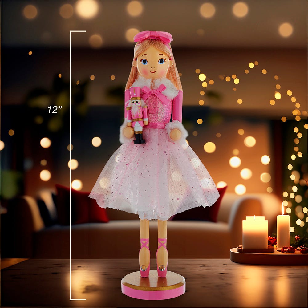 Kurt Adler 12-Inch Clara Ballerina Nutcracker