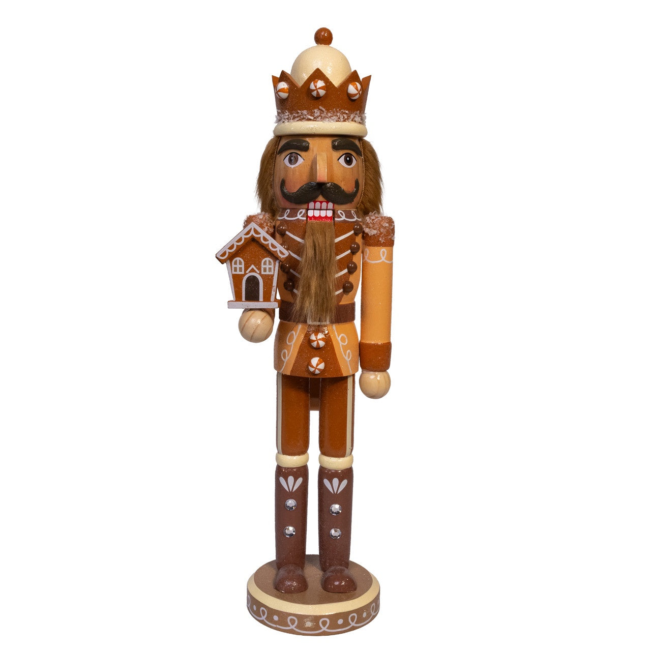 Kurt Adler 15" Gingerbread Nutcracker #F2486