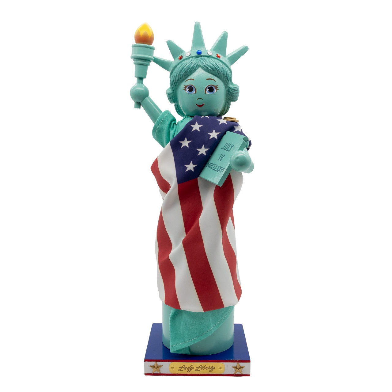 Kurt Adler 15" Lady Liberty Nutcracker #F2534