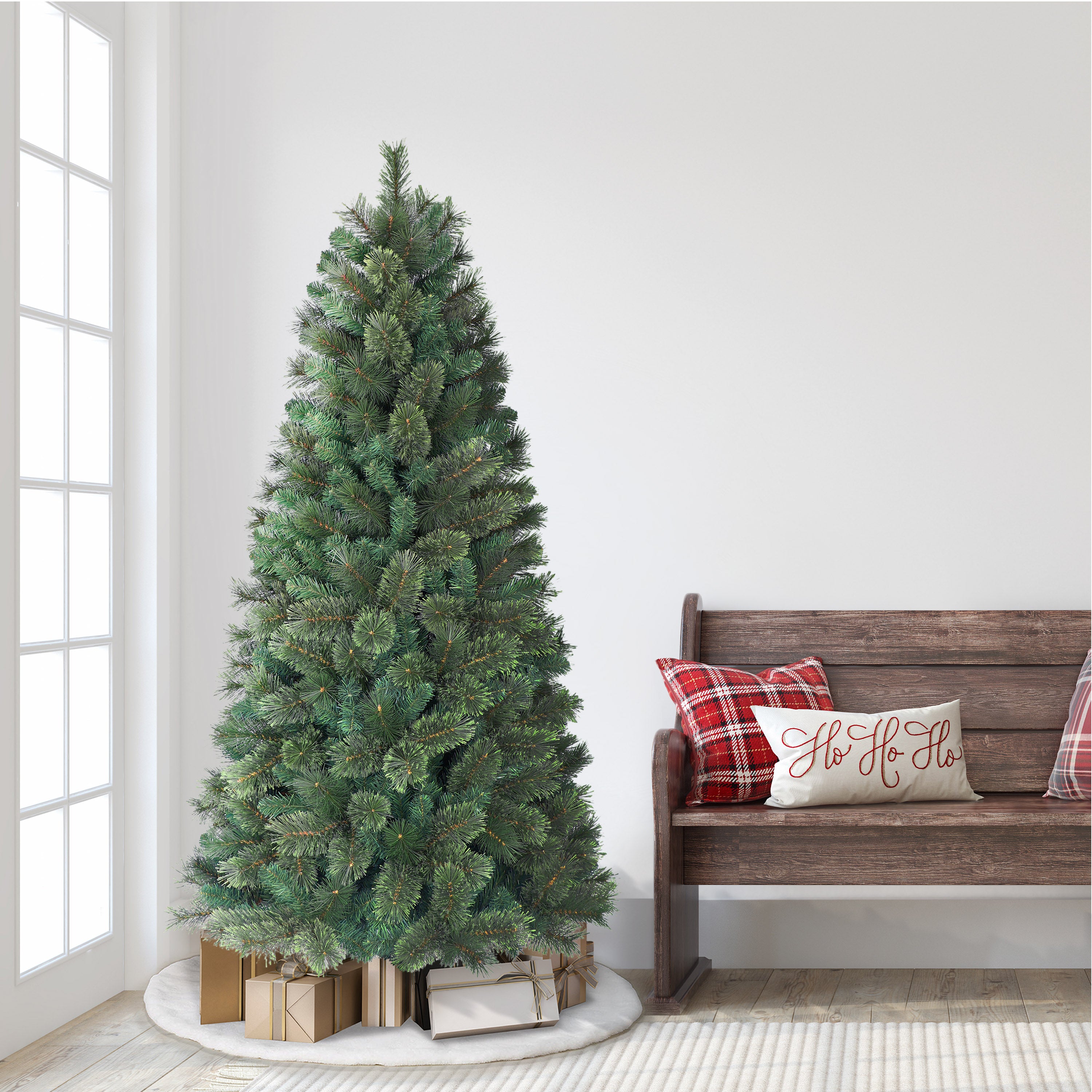 6ft Unlit Montana Pine Aritificial Tree