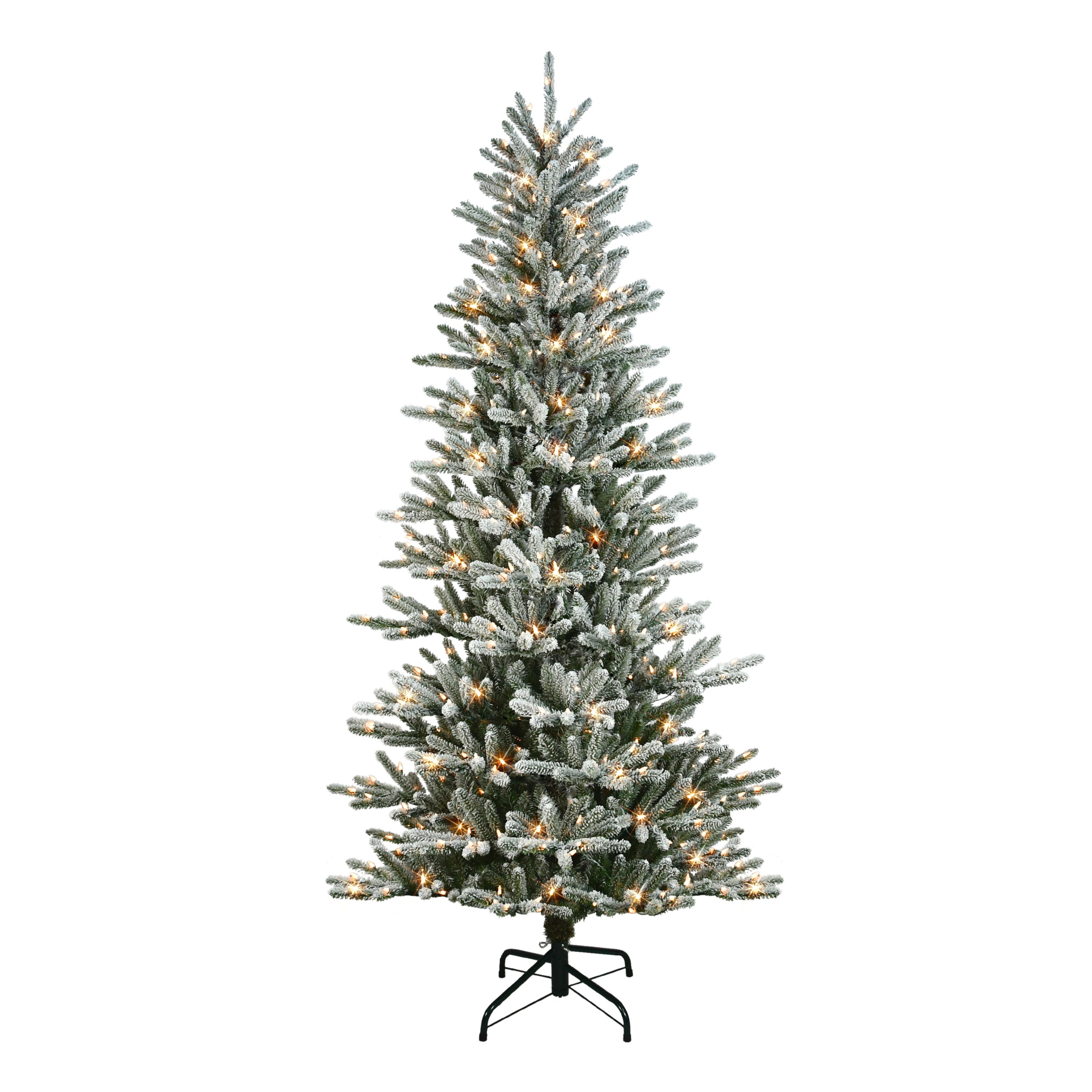 7.5 ft Pre-Lit Artificial Mountain View Spruce Tree MTVFA-75C45