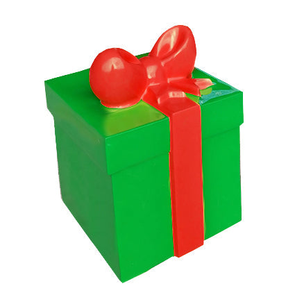 Brite Ideas 18" x 18" x 22" Fiberglass Gift Box Display FBGB