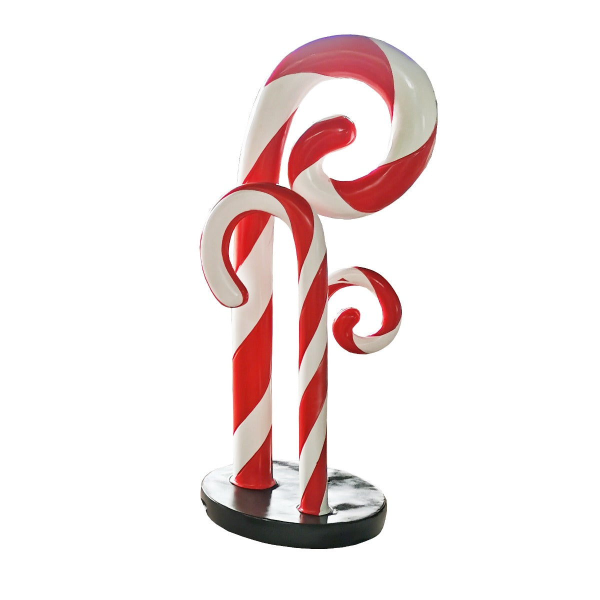 Brite Ideas 70" Fiberglass Swirl Candy Cane Cluster FBSWCC