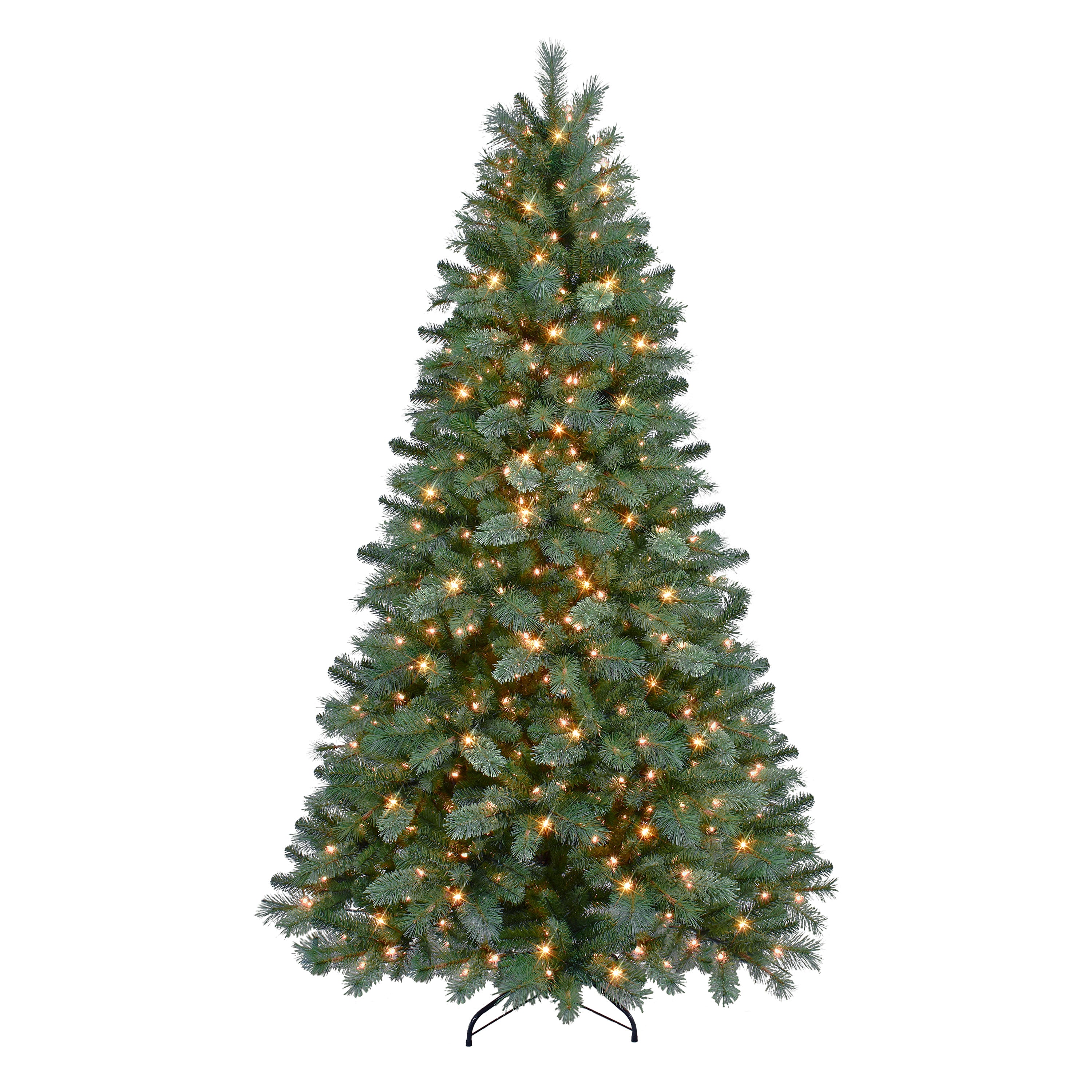 6.5 ft Pre-Lit Teton Artificial Pine Tree TTPA-65C4