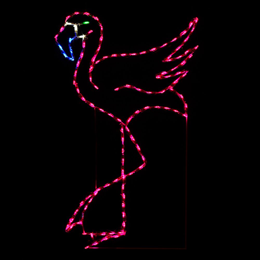 Brite Ideas 48" Flamingo LED Display Left or Right Facing FL48