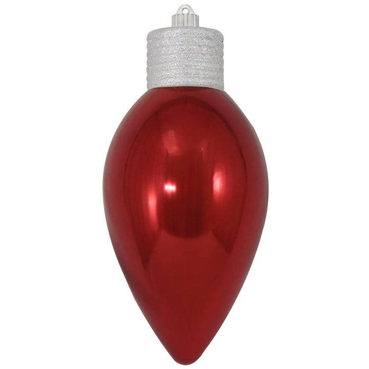 Christmas by Krebs Sonic Red 12 in Shatterproof C9 Lightbulb Christmas Ornament #KBX40475