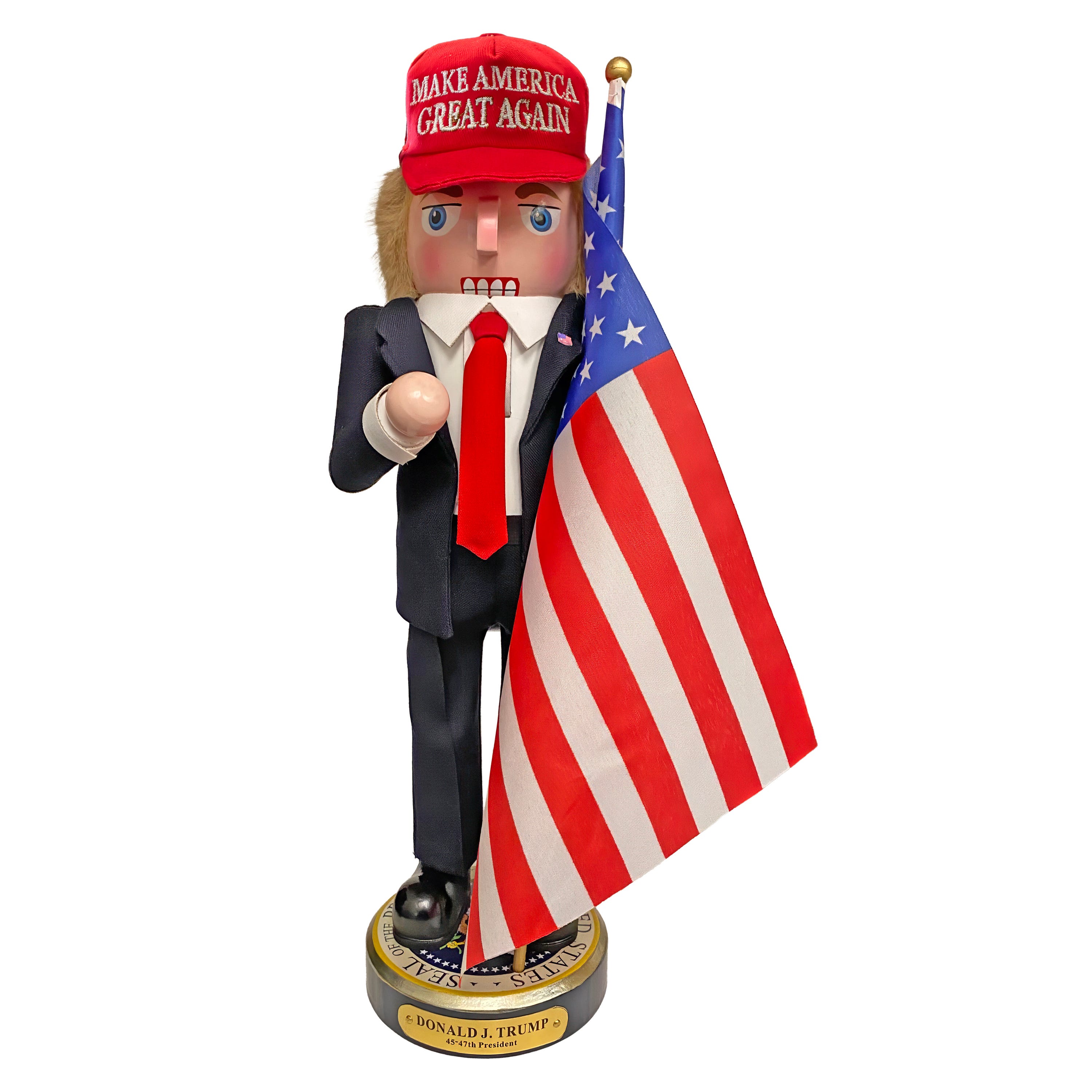 Kurt Adler 16 Inch Trump Nutcracker G5013