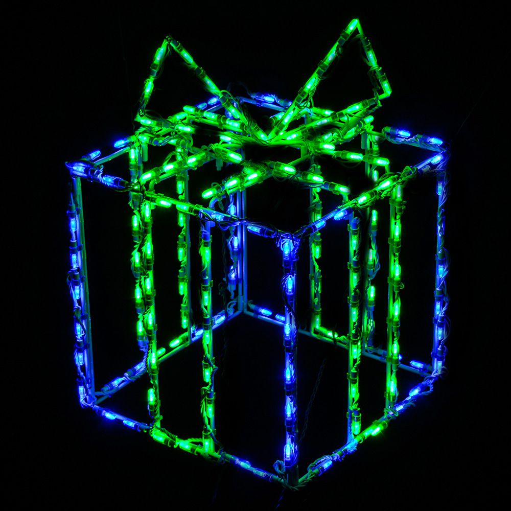 Brite Ideas 25" 3D Gift Box LED Display GB3D