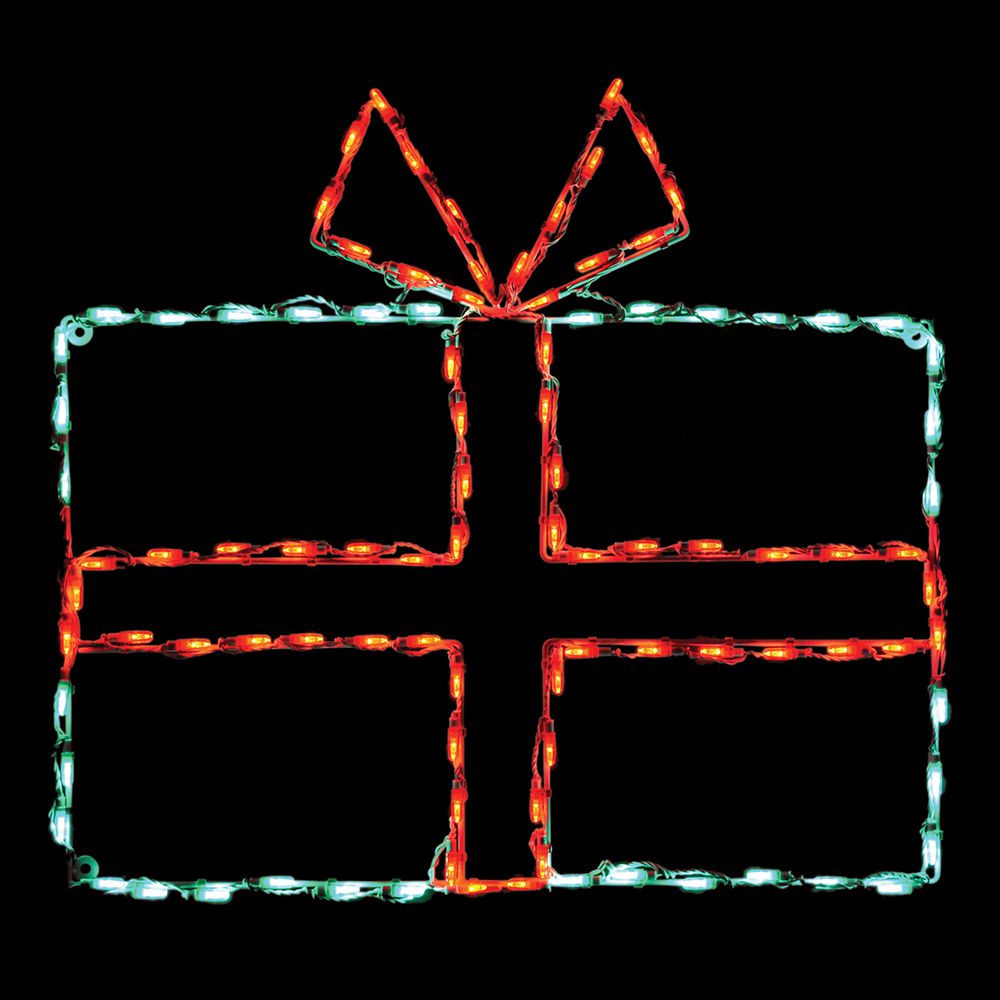 Brite Ideas 44" 2-Way Gift Box LED Display GB43