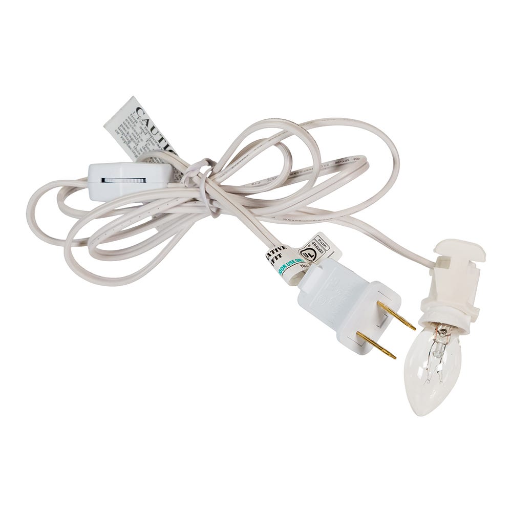 Kurt Adler 8-Inch Gingerbread Beach House with C7 Bulb