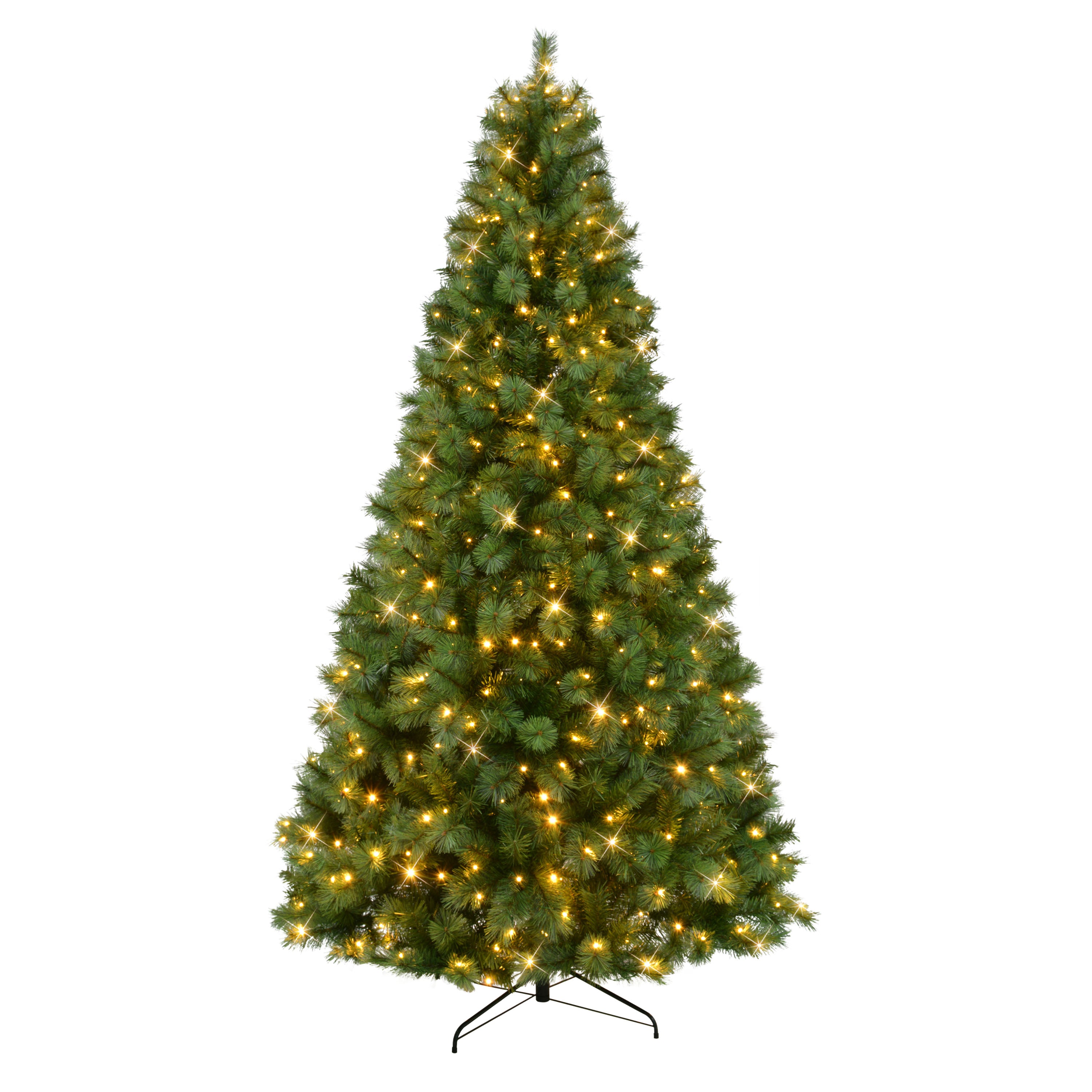 9' Pre-Lit Artificial Wyoming Pine Tree with Multi-Function LED Lights WYP-90QLDF6A