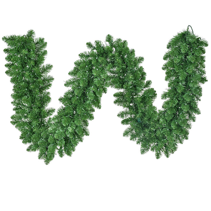 Kurt Adler 9' Prelit Clear LED Vanderbilt Garland GRL0403LED