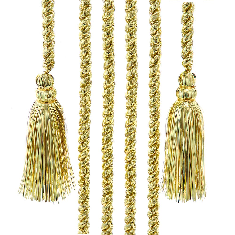 11in Gold Coil Tinsel Garland GRL0508G