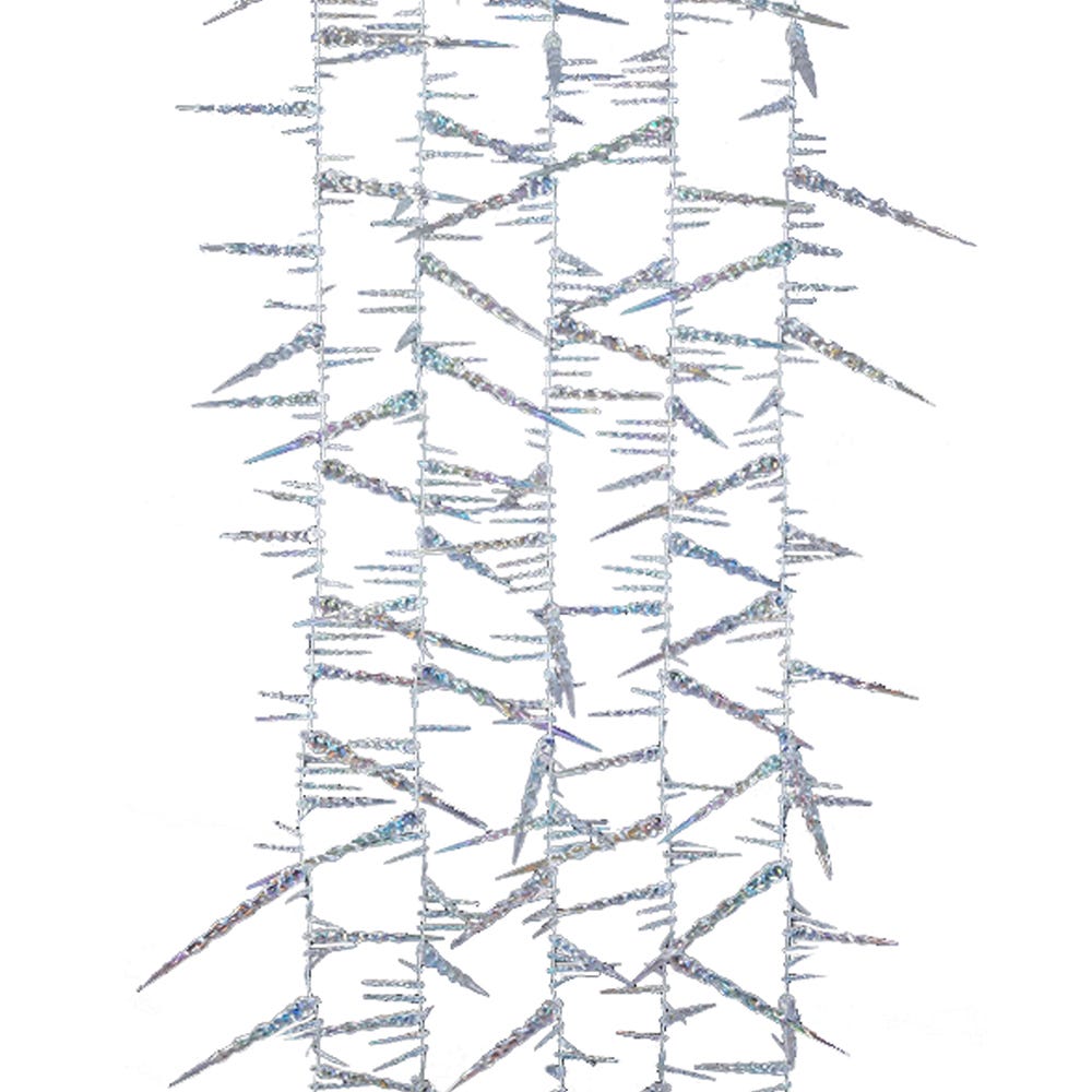 9ft Twisted Icicle Garland #H0360