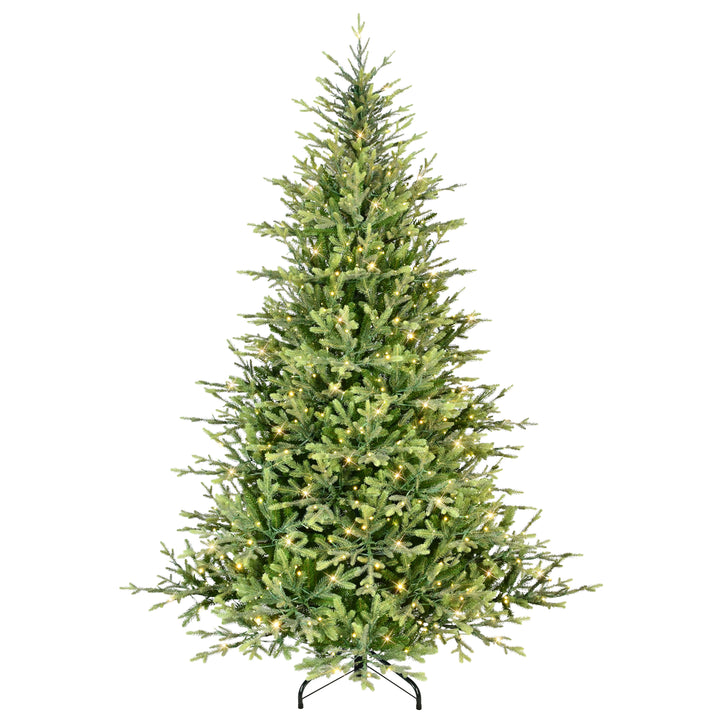7.5' Pre-Lit Miracle Shape Alberta Spruce Artificial Christmas Tree MAXA-75MQLDF5K7