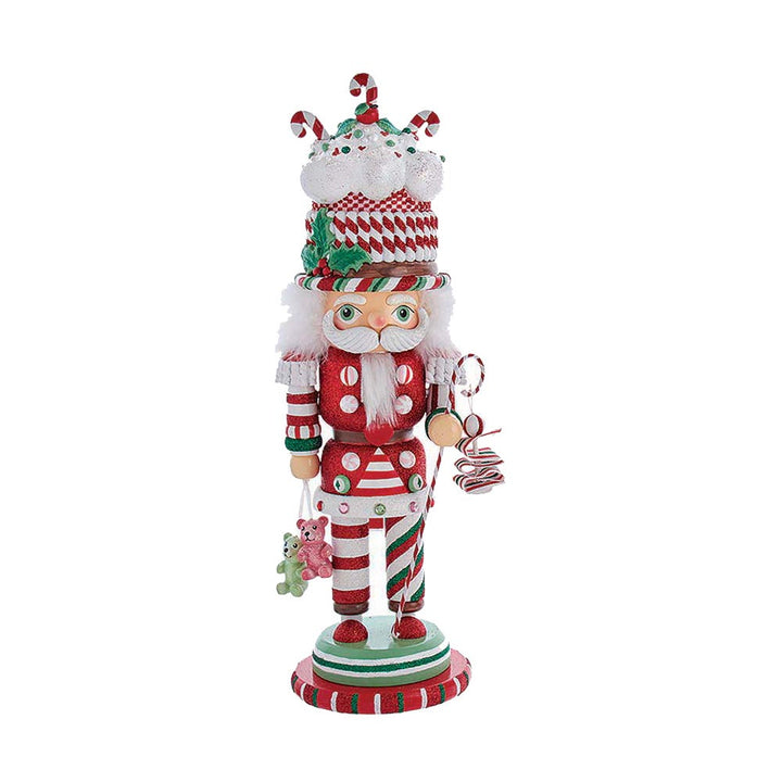 Kurt Adler 18-Inch Hollywood Nutcrackers Cake and Candy Cane Hat Nutcracker