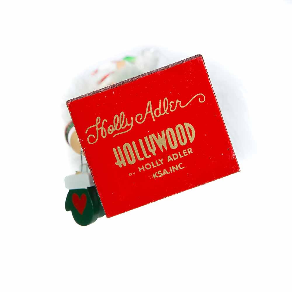 Kurt Adler 12-Inch Hollywood Snowman Hat Nutcracker