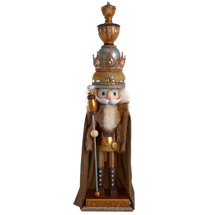 Kurt Adler 36-Inch Hollywood Gold King Nutcracker