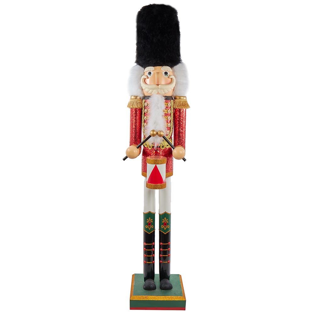 Kurt Adler 60-Inch Hollywood Tall Soldier Nutcracker HA0673
