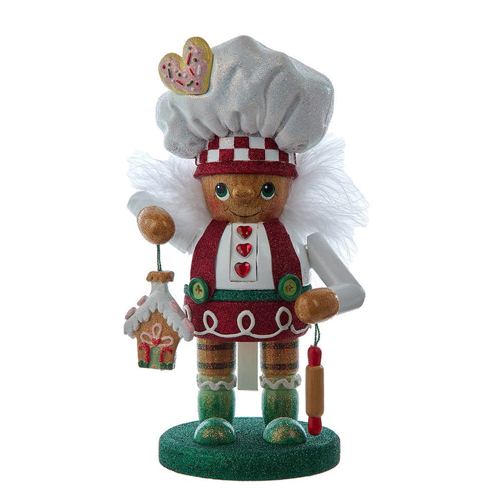 Kurt Adler 10-Inch Hollywood Nutcrackers Gingerbread Baker Boy Nutcracker