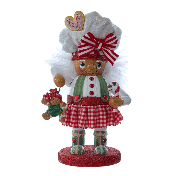 Kurt Adler 10-Inch Hollywood Nutcrackers Gingerbread Baker Girl Nutcracker