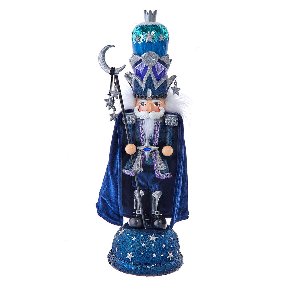 Kurt Adler 18.5-Inch Hollywood Nutcrackers Midnight Man Nutcracker HA0758