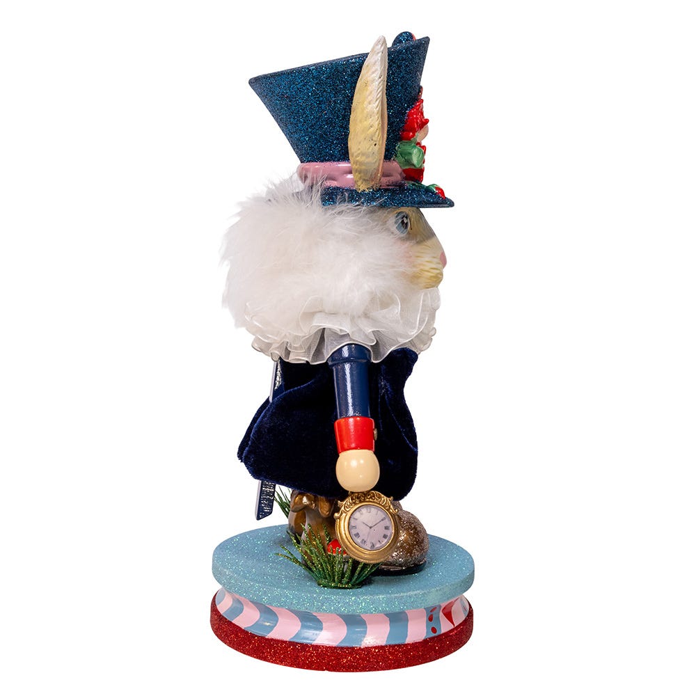 Kurt Adler 12-Inch Hollywood Nutcrackers White Rabbit Nutcracker ...