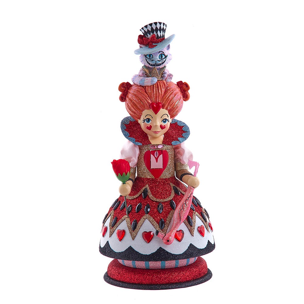Kurt Adler 13-Inch Hollywood Nutcrackers Queen Of Hearts Nutcracker HA0763