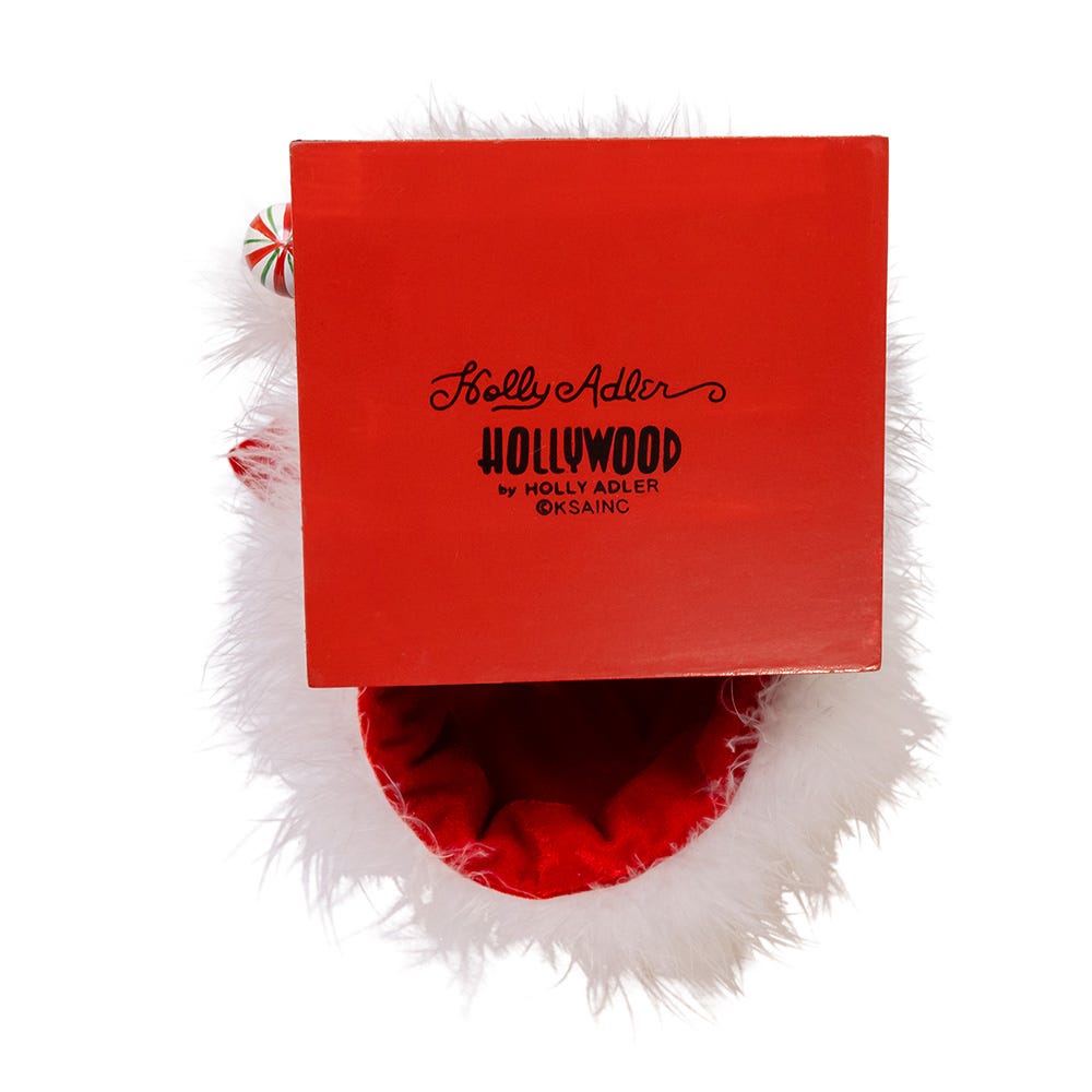 Kurt Adler delightful 15-Inch Hollywood Nutcrackers Gingerbread Candy Santa Nutcracker