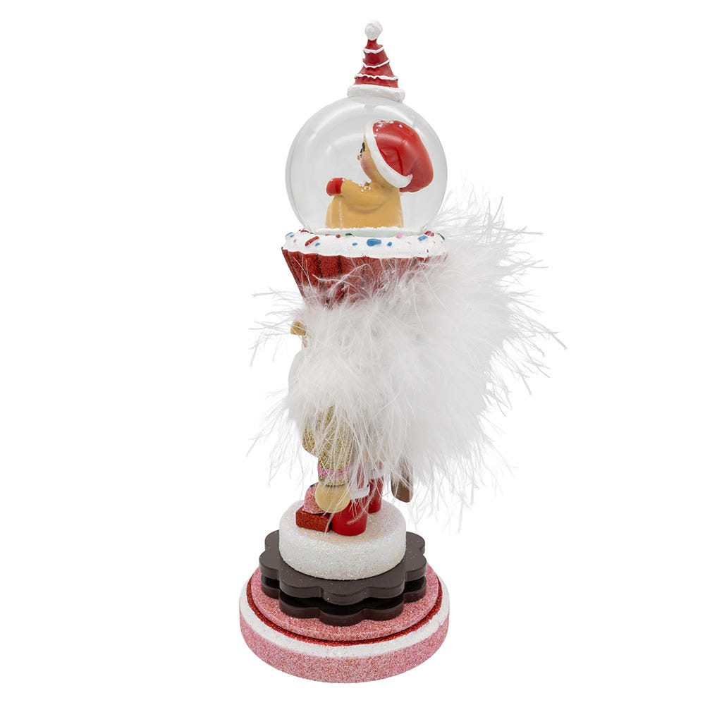 Kurt Adler 10-Inch Hollywood Nutcrackers Gingerbread Water Globe Nutcracker