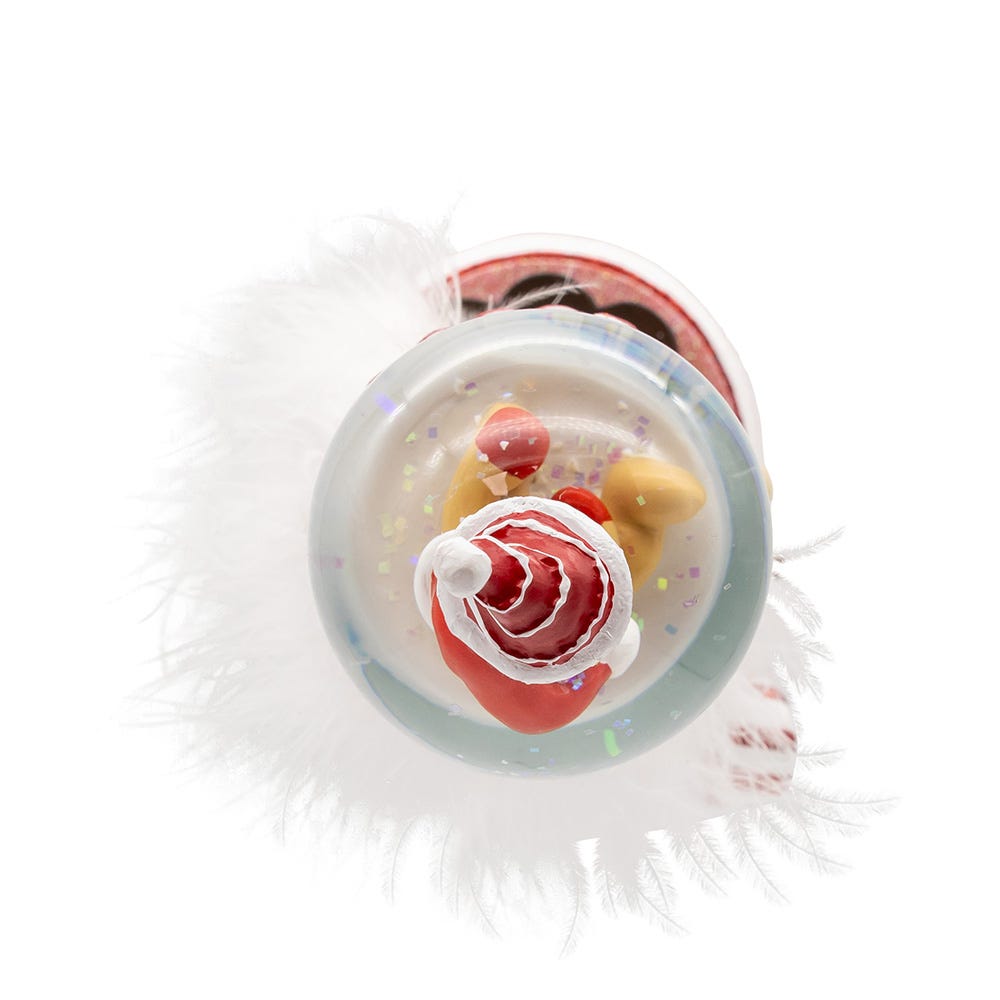 Kurt Adler 10-Inch Hollywood Nutcrackers Gingerbread Water Globe Nutcracker