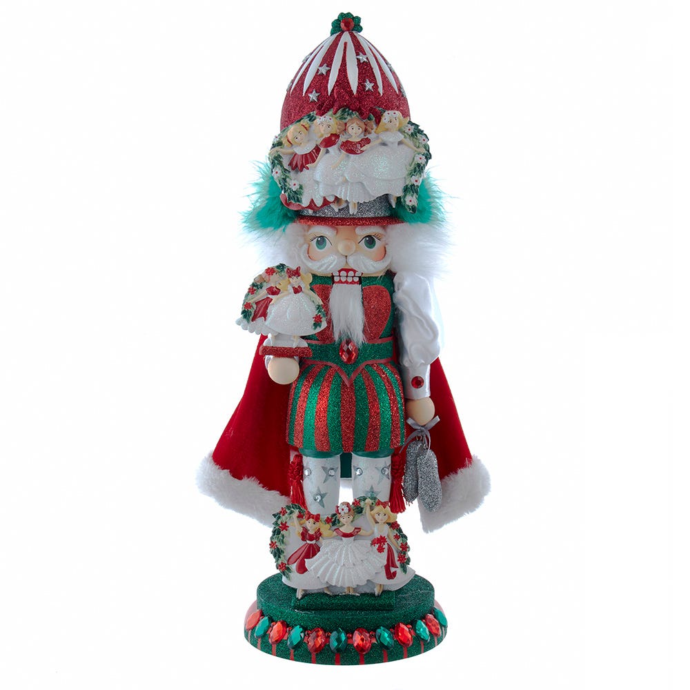Kurt Adler 18-Inch Hollywood Nutcrackers Nine Ladies Dancing Nutcracker HA0774