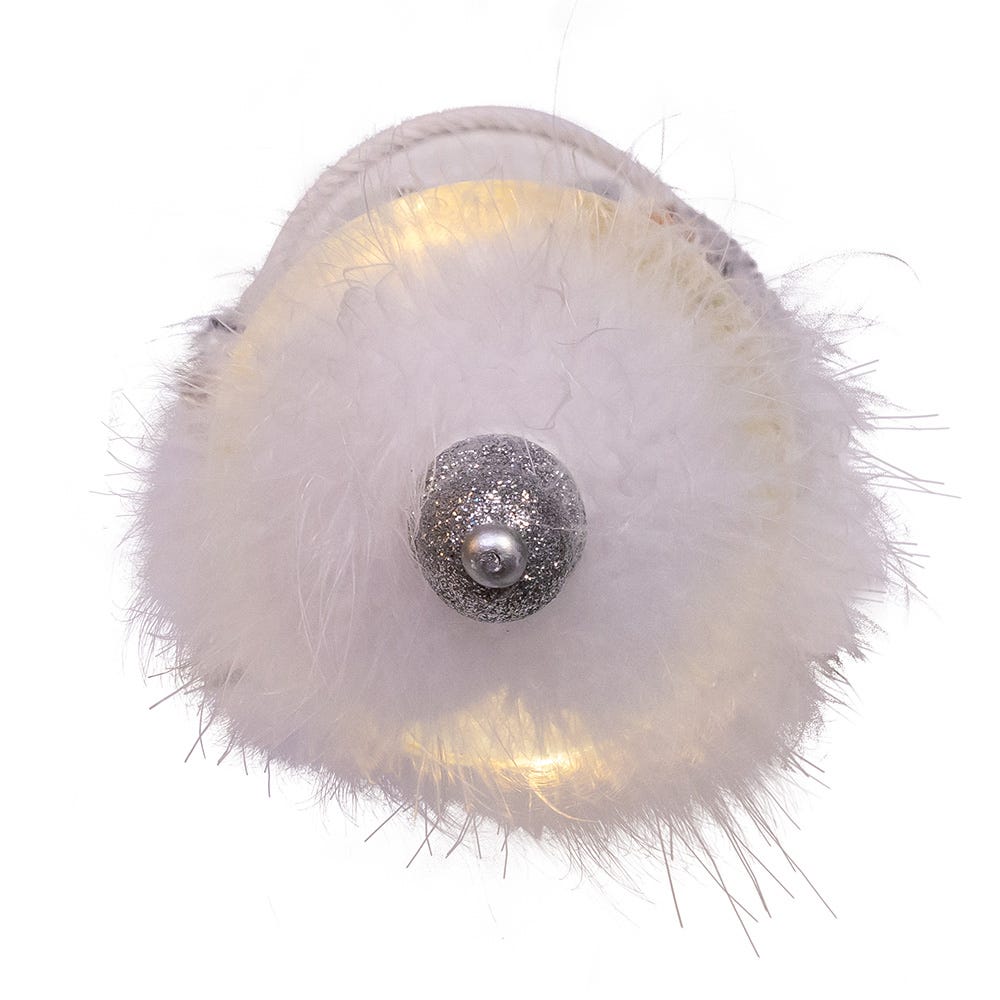 Kurt Adler Battery Operated 22-Inch Hollywood Nutcrackers Musical Silver Nutcracker With Water Globe