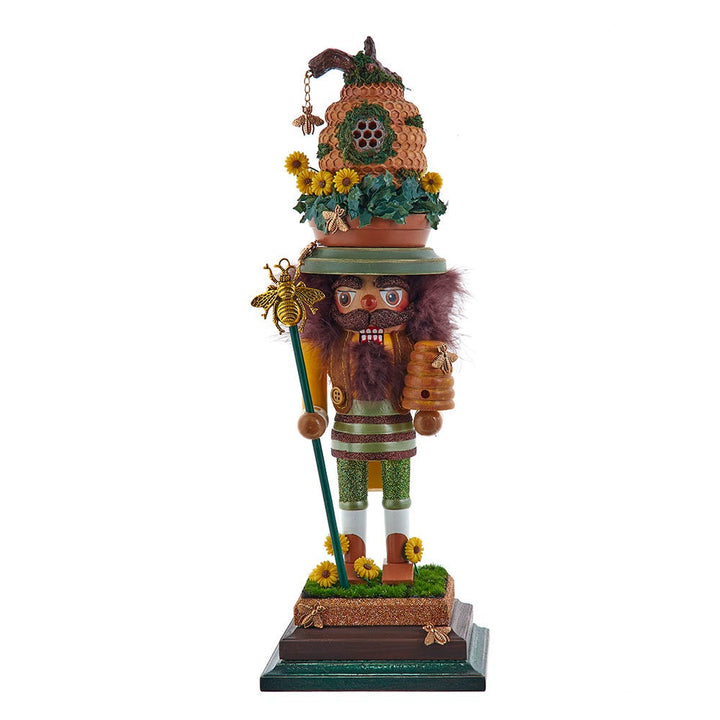 Kurt Adler 15-Inch Hollywood Nutcrackers Bee Keeper Nutcracker HA0776