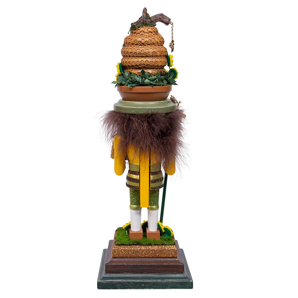 Kurt Adler 15-Inch Hollywood Nutcrackers Bee Keeper Nutcracker