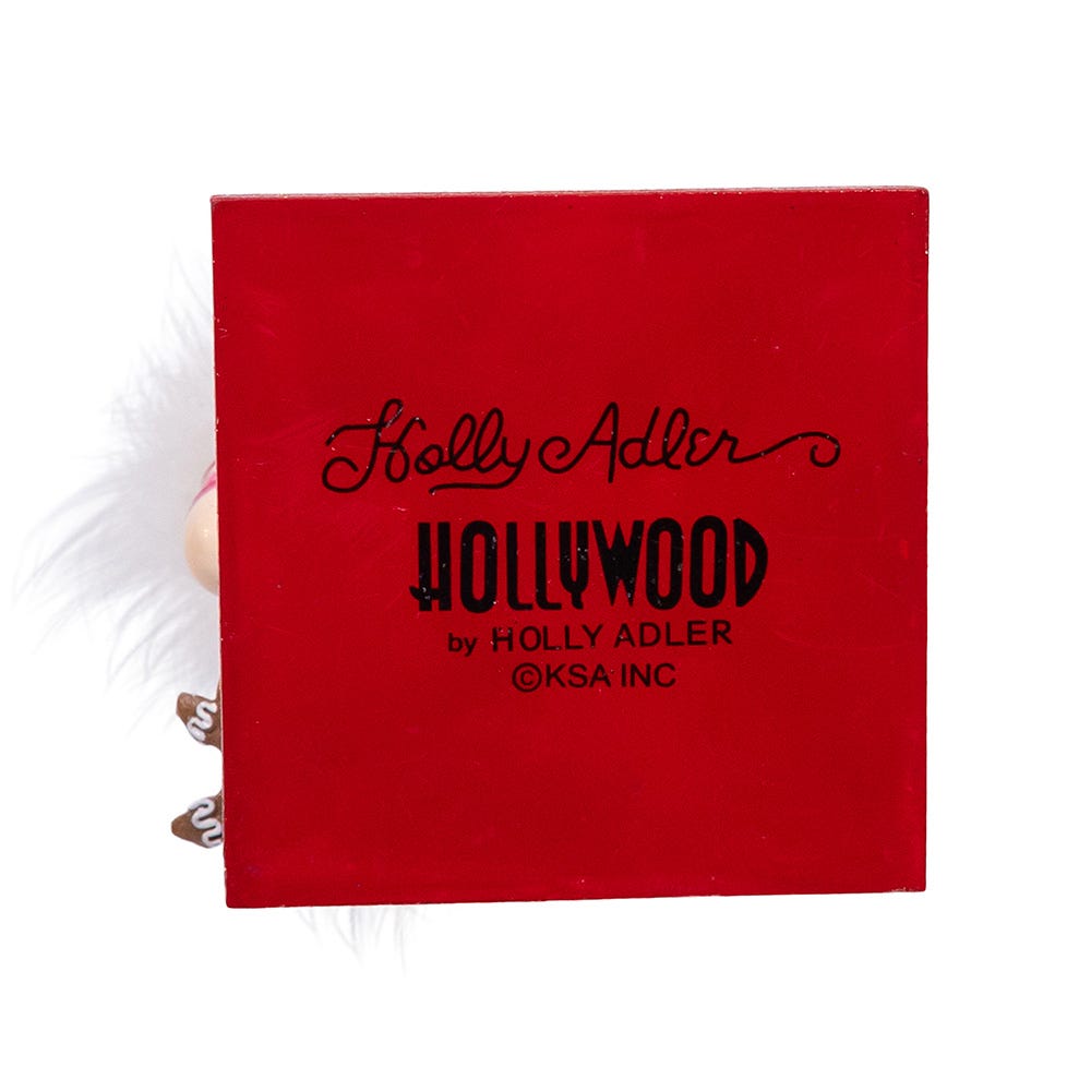 Kurt Adler 16-Inch Hollywood Nutcrackers Pink Gingerbread Baker Nutcracker