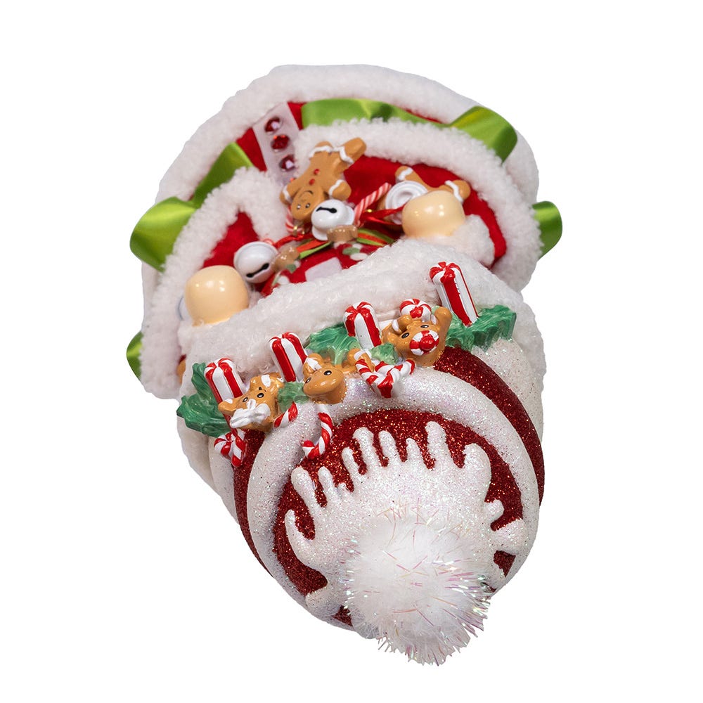 Kurt Adler 14-Inch Hollywood Nutcrackers Mrs. Claus Gingerbread Nutcracker