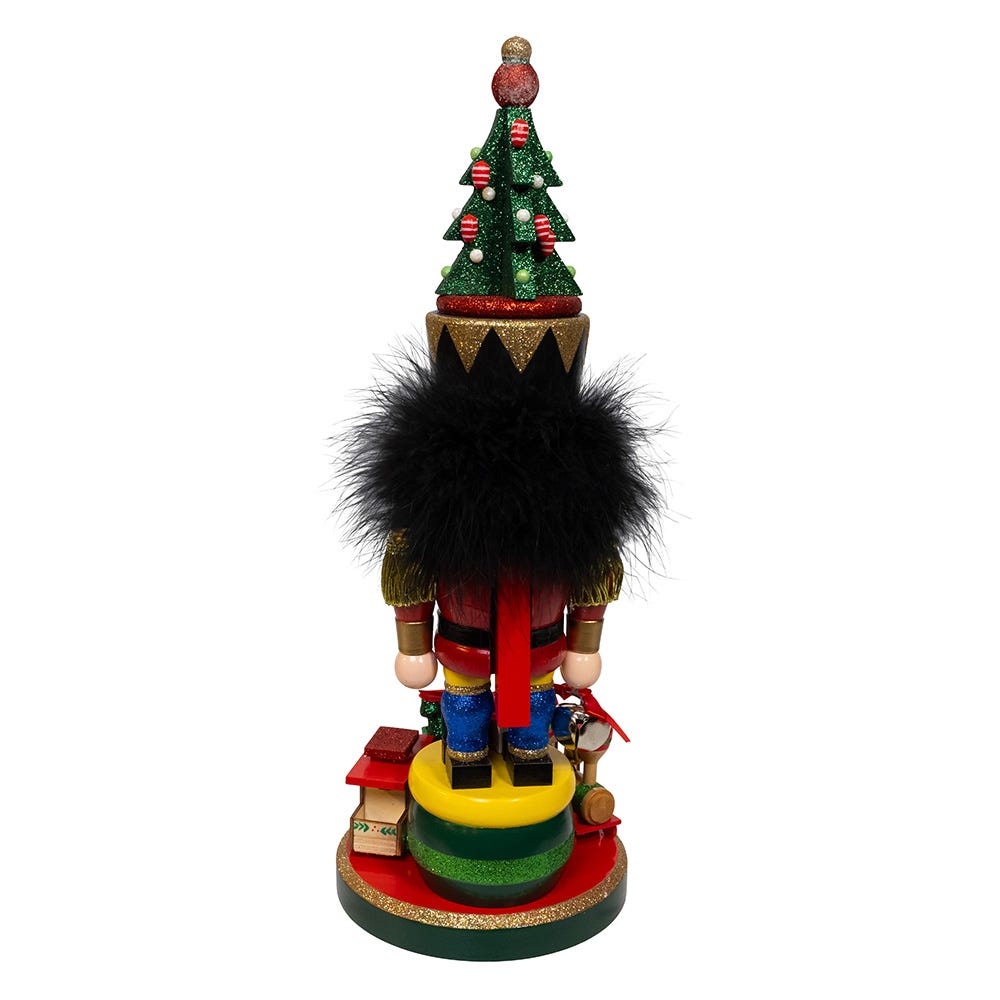 Kurt Adler 18.5-Inch Hollywood Nutcrackers with Train Nutcracker