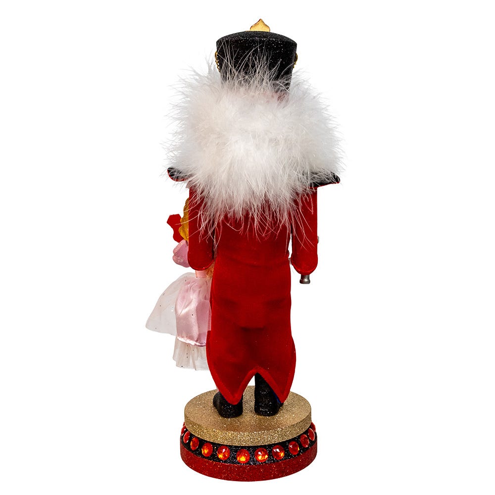 Kurt Adler 15-Inch Hollywood Nutcrackers Prince with Clara Nutcracker