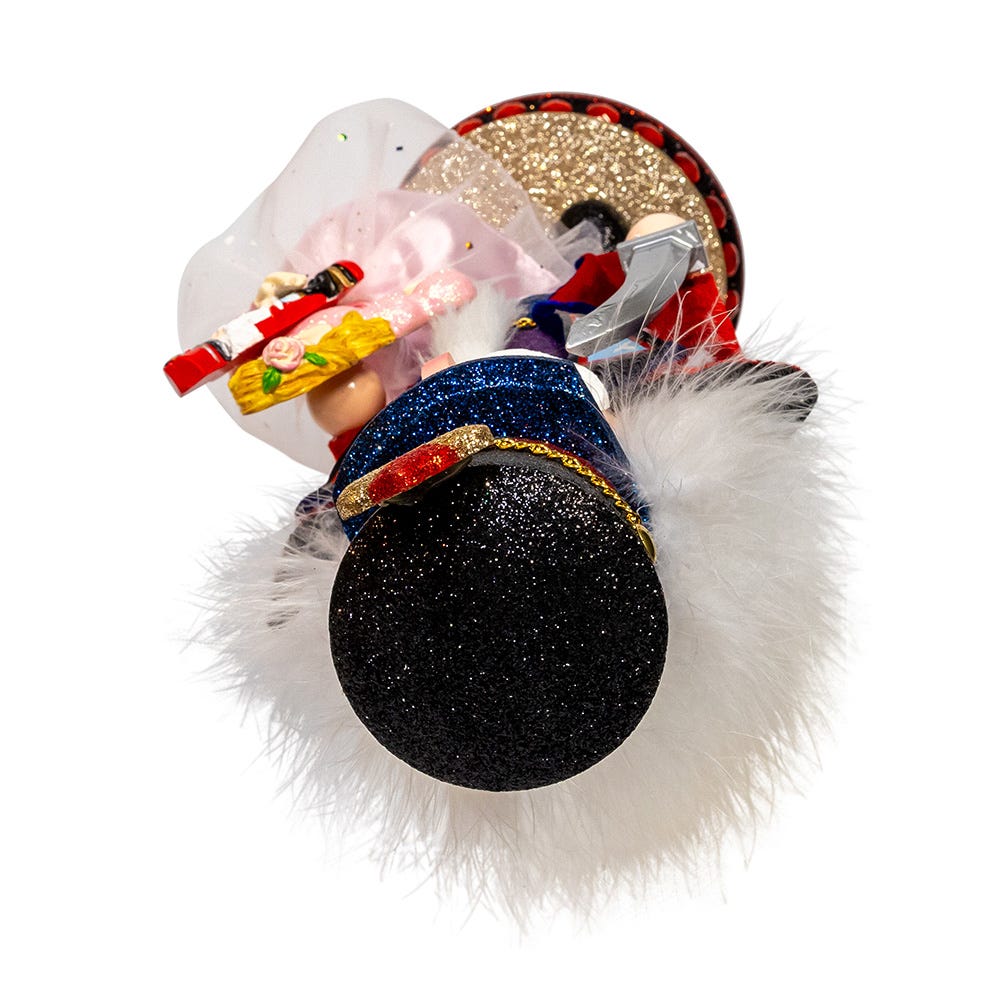 Kurt Adler 15-Inch Hollywood Nutcrackers Prince with Clara Nutcracker