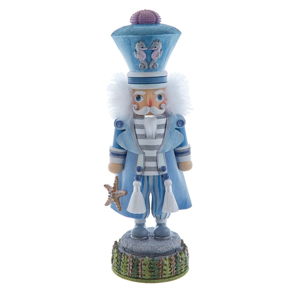 Kurt Adler 18-Inch Hollywood Nutcrackers Nautical Nutcracker HA0794