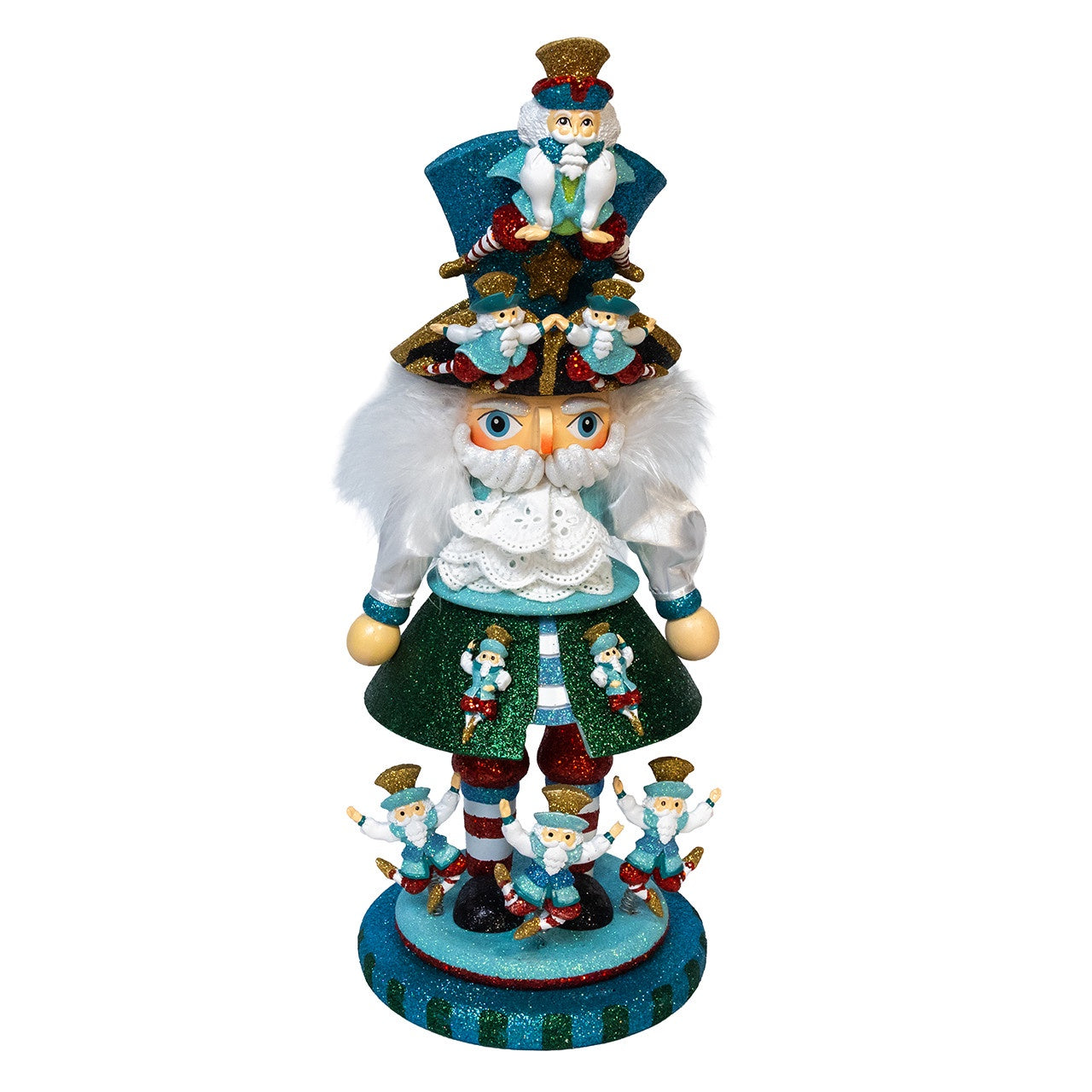 Kurt Adler 15" Hollywood Nutcrackers 10 Lords A Leaping Nutcracker (10th in Series) #HA0804