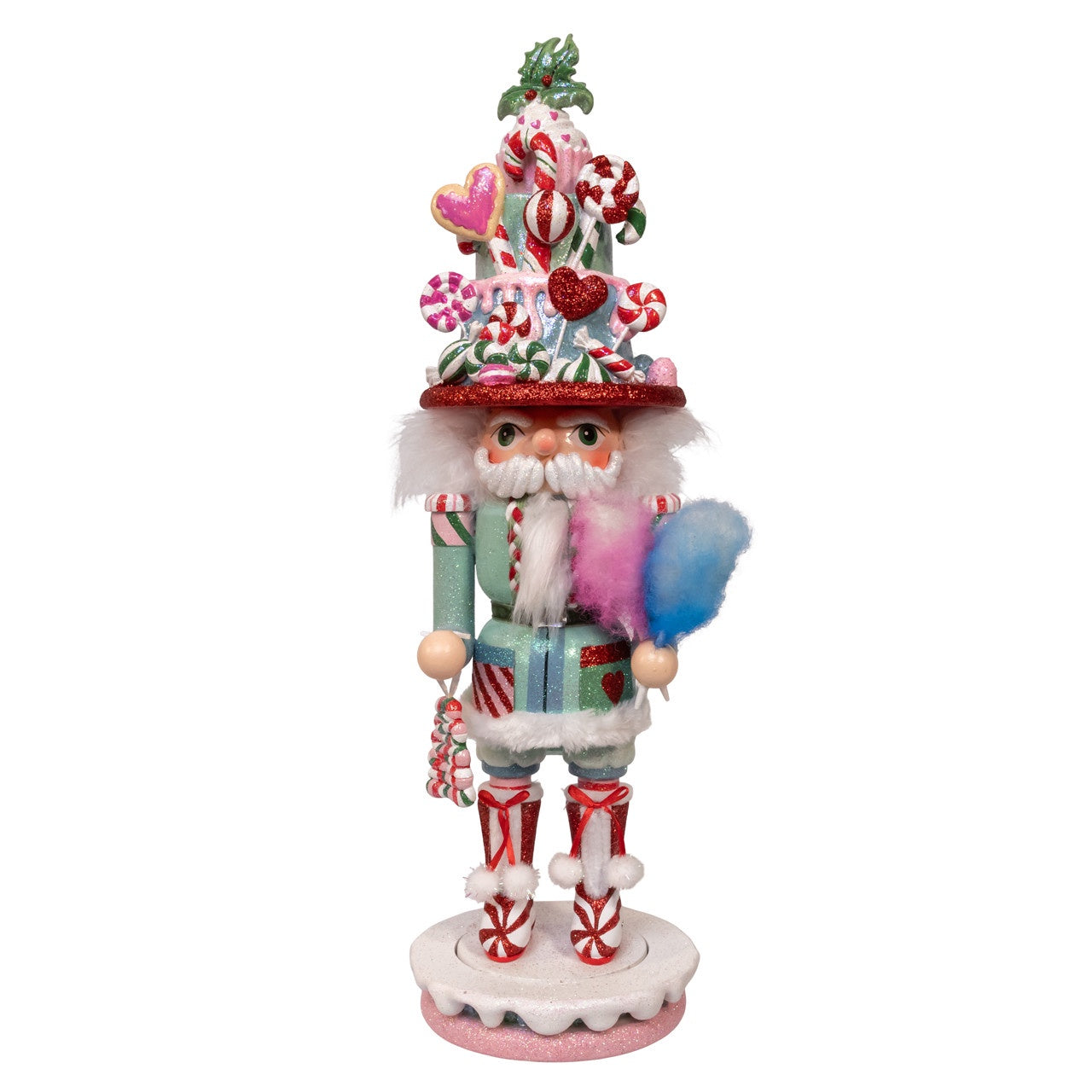 Kurt Adler 18" Hollywood Nutcrackers Lollipop & Cotton Candy Nutcracker #HA0807