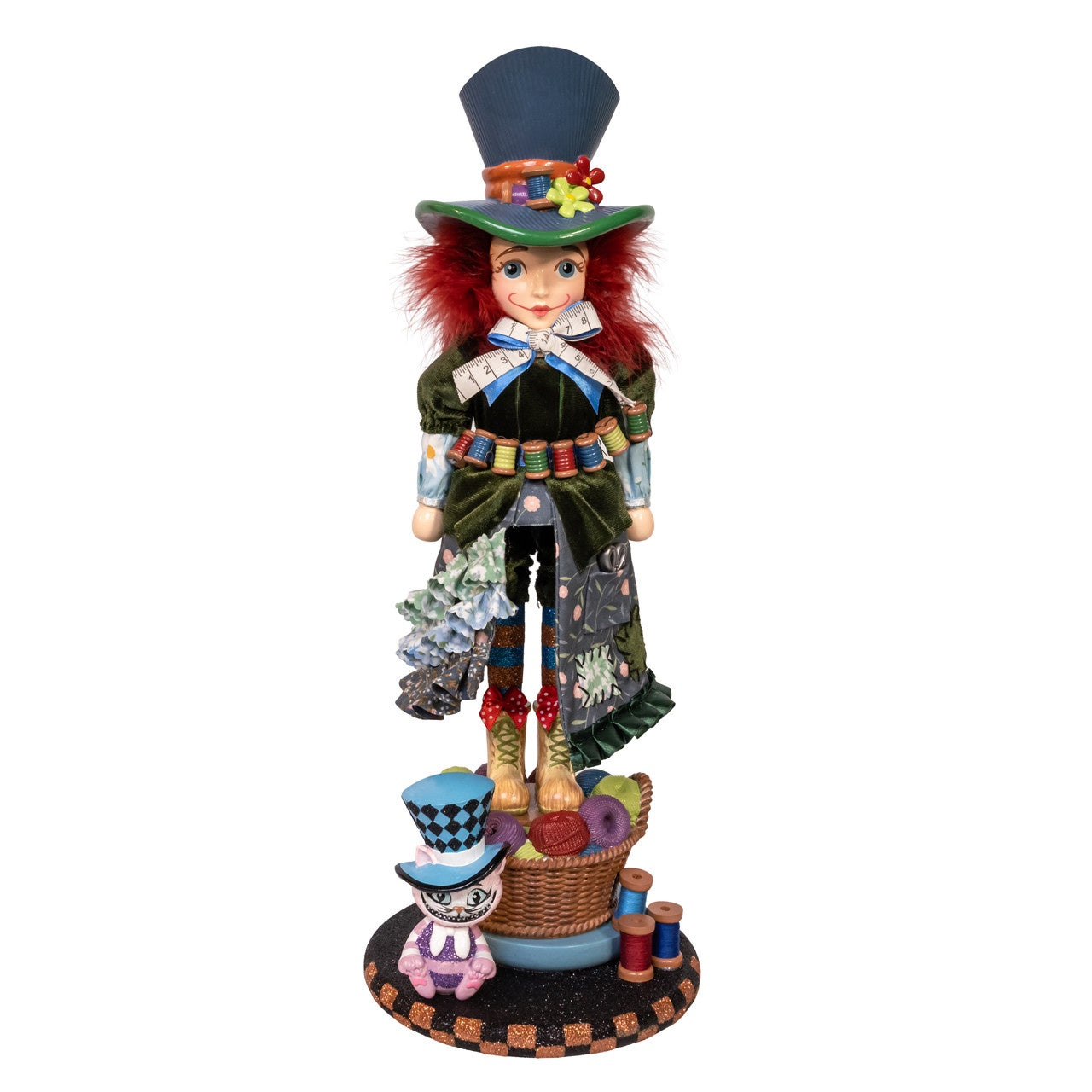 Kurt Adler 18" Hollywood Nutcrackers Mrs. Hatter Nutcracker #HA0813
