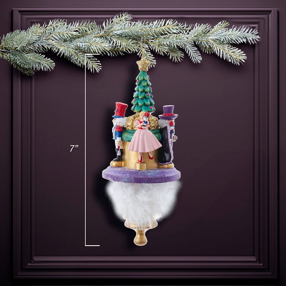 Kurt Adler 7-Inch Hollywood Hats Nutcracker Suite Ornament