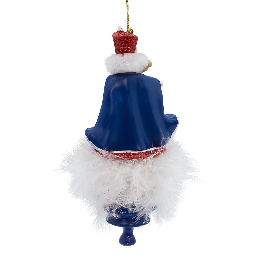 Kurt Adler 5.75-Inch Holly Hats Nutcracker Prince Ornament